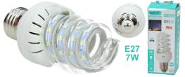 Úsporná žárovka Aerbes 7W Spiral Led E27