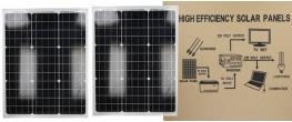 Samostatný Solární panel 50W 12V model SA-50