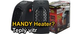 Handy Heater nebo také teplý vítr, topení z videa, kde nefunguje větrák. To musíš mít!