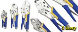 Sada samosvorných kleští 3 ks – 14, 18 a 25 cm