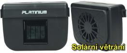 Solární ventilátor do auta Platinium