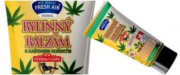 Bylinný balzám v tubě 150 ml s konopím