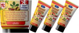 Bylinný balzám s kaštanem koňským a chilli v tubě 150 ml