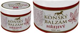 Koňský balzám s kaštanem koňským 500 ml – hřejivý