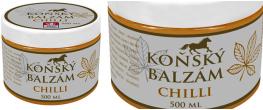 Koňský balzám s kaštanem koňským a chilli 500 ml