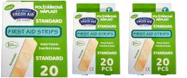 Polštářková náplast Standard 20ks