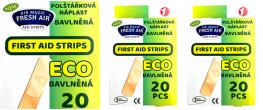 Polštářková náplast Eco bavlněná 20ks