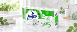Toaletní papír Linteo Classic bílý 7+1 role – 2vrstvý
