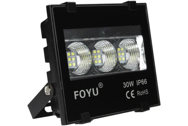 LED super výkonný reflektor FOYU 30W plochý
