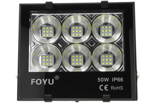 LED super výkonný reflektor FOYU 50W plochý