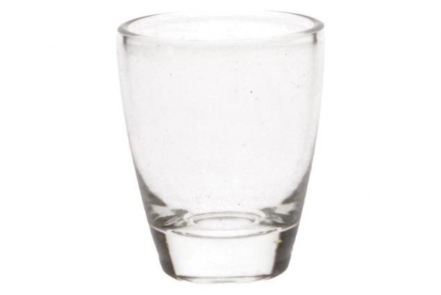 Malé skleněné panáky na alkohol 5 x 4,5 cm