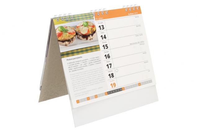 Rychlé recepty kalendář 2019 malý 17,5 x 17 cm