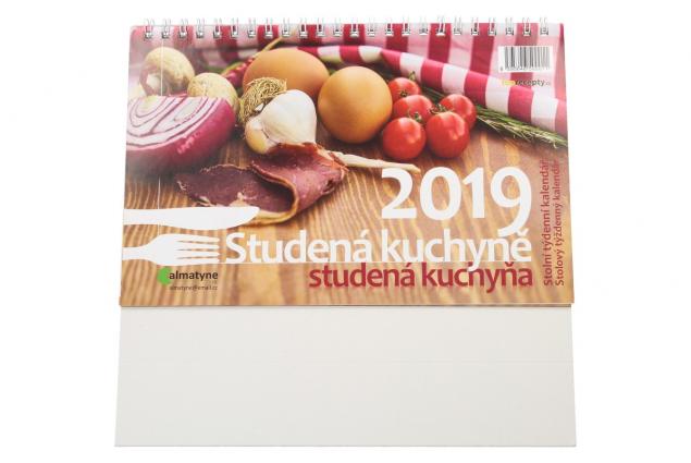 Studená kuchyně kalendář 2019 20 x 21,5 cm