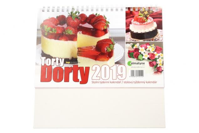 Dorty kalendář 2019 20 x 21,5 cm