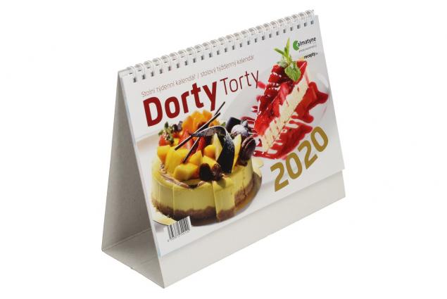 Kalendář 2020 Dorty 22 x 17 cm