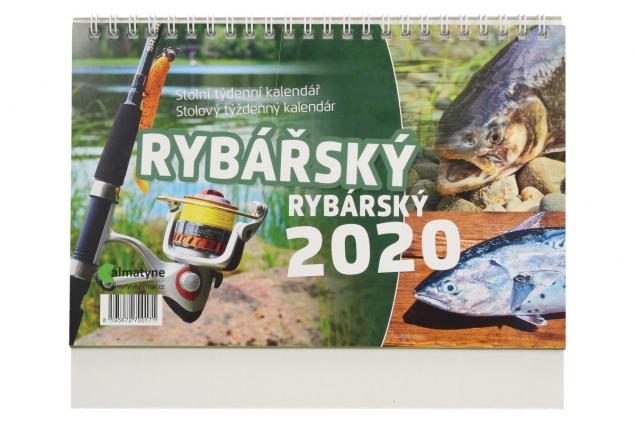 Kalendář 2020 Rybářský 22 x 17 cm
