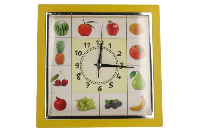 Foto 5 - Nástěnné hodiny FLORINA VEGA ovoce a zelenina ručičkové
