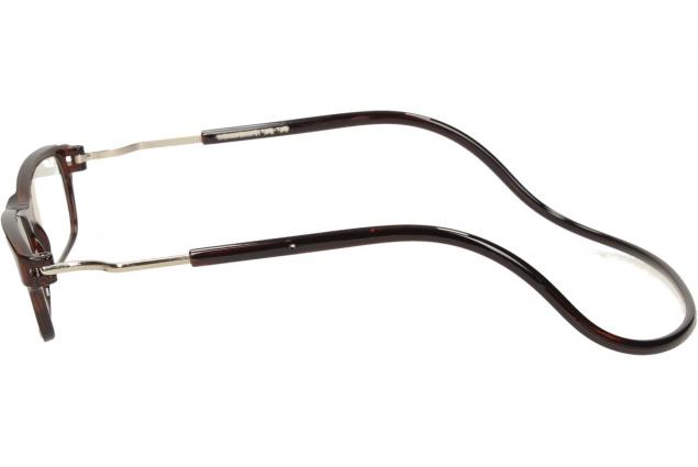 Foto 4 - Dioptrické brýle s magnetem hnědé +2,00