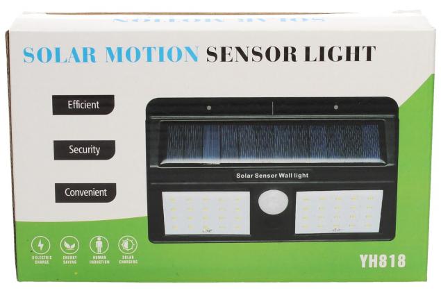 Solární LED světlo YH818 se senzorem pohybu