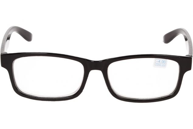 Foto 3 - Dioptrické brýle pro krátkozrakost -4,00 černé
