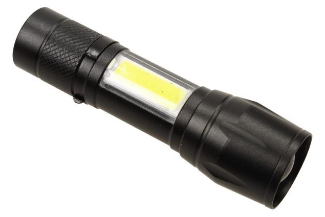 Foto 9 - LED Kapesní výkonná nabíjecí svítilna s klipem