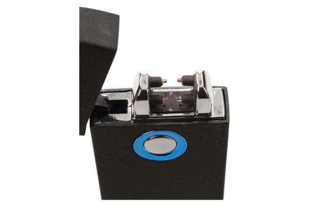 Luxusní plazmový zapalovač na USB černý 
