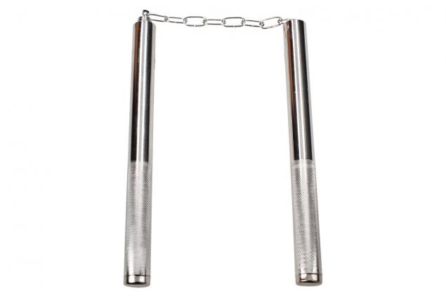 Kovový nunchaku 2v1