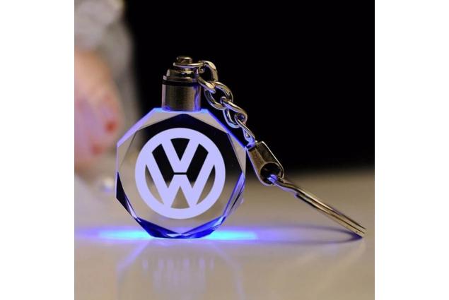Foto 3 - Klíčenka skleněná LED - Volkswagen