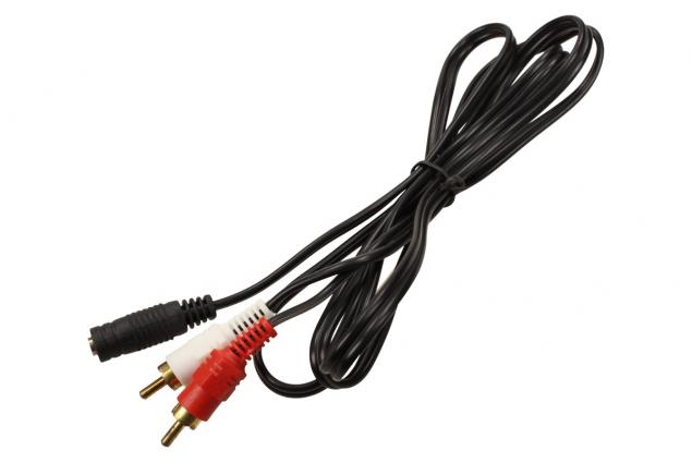 Foto 2 - Redukční stereo kabel 3,5 mm na 2 RCA YX-1338