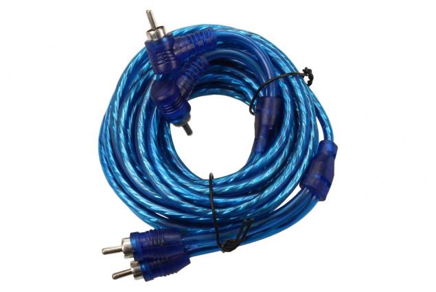 Foto 2 - RCA video audio kabel Modrý 5m