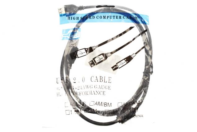 Foto 4 - USB prodlužovací kabel 28AWG+24AWG (samec-samice)