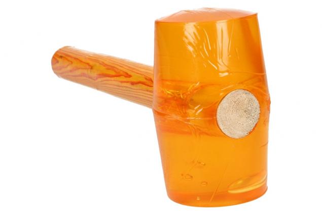 Foto 4 - Gumové kladivo oranžové