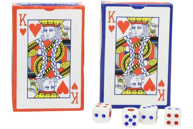 Foto 3 - Karty na poker s kostkami 108 kusů