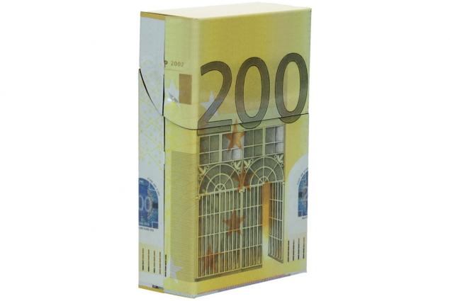 Foto 15 - Plechová krabička na cigarety Euro