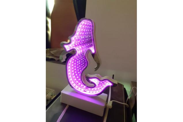 Foto 8 - 3D USB Lampa Mořská Panna
