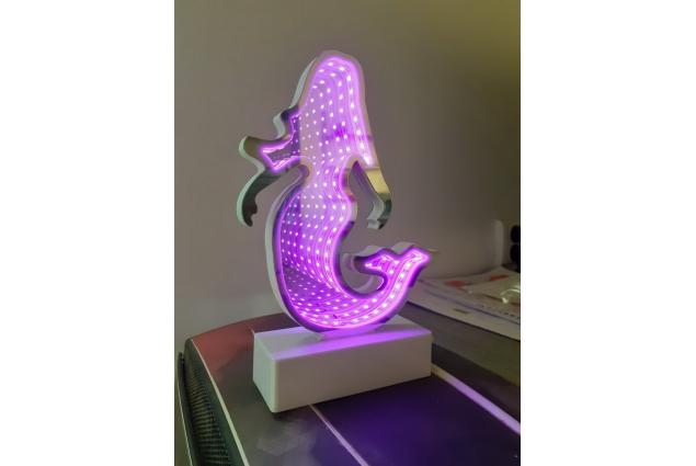 Foto 13 - 3D USB Lampa Mořská Panna