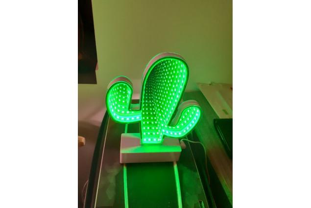 Foto 7 - 3D USB Lampa Kaktus
