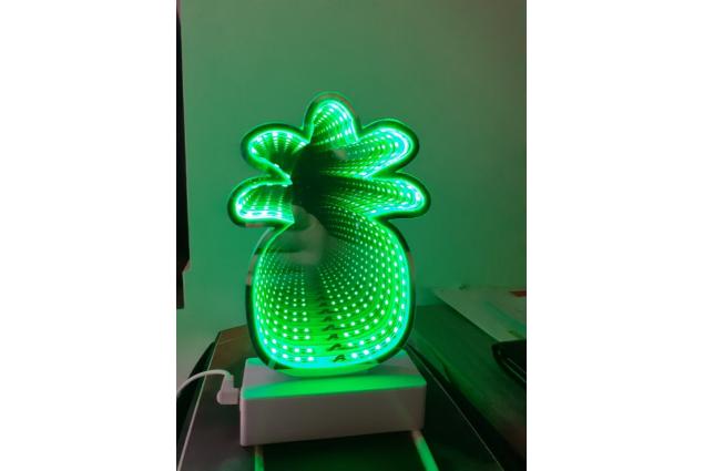 Foto 6 - 3D USB Lampa Ananas