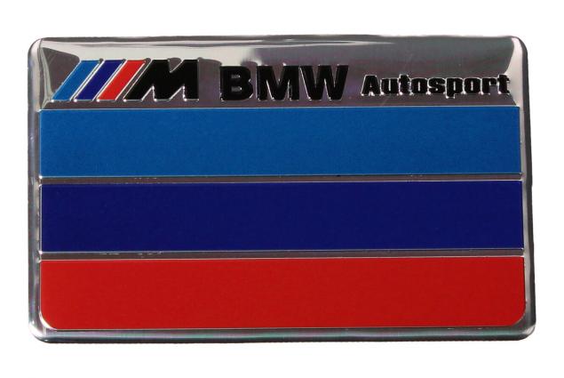 Foto 2 - Kovová samolepka M BMW Autosport 5cm x 8cm