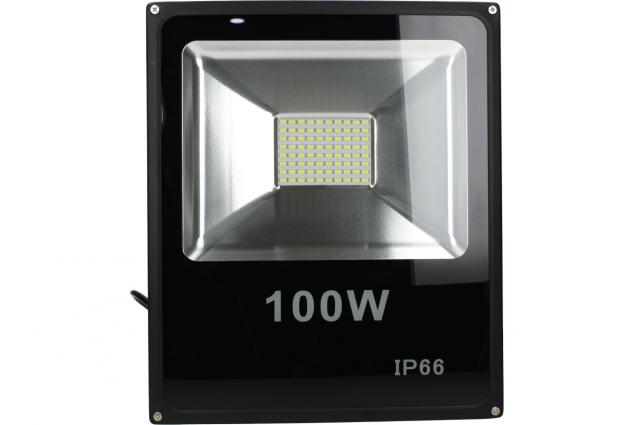 Foto 2 - LED výkonný reflektor 100W plochý EU zástrčka