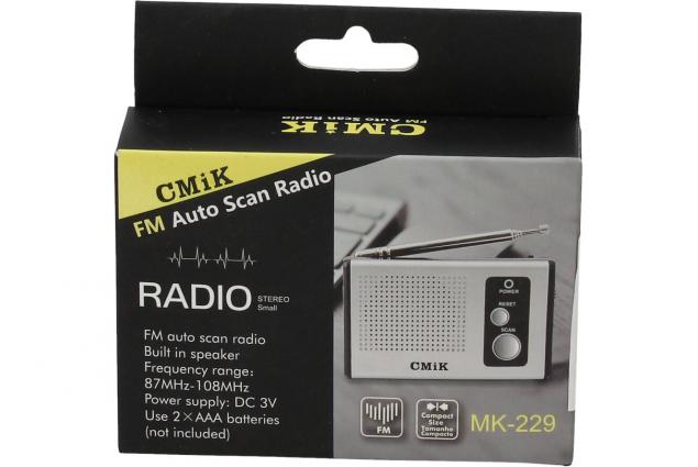 Foto 2 - Kapesní Mini Rádio Cmik MK-229
