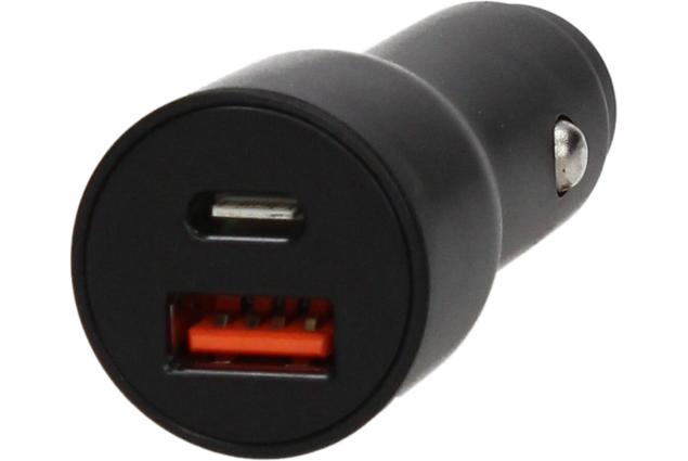 USB nabíječka do zapalovače Gpengkj 18W PortPD USB 2v1