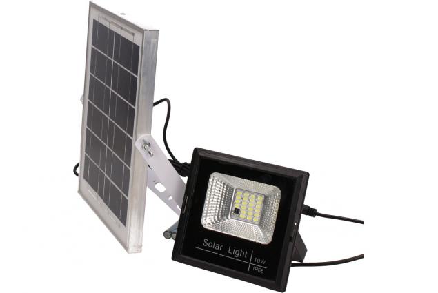 Foto 9 - Solární systém LED reflektor 10W s dálkovým ovladačem