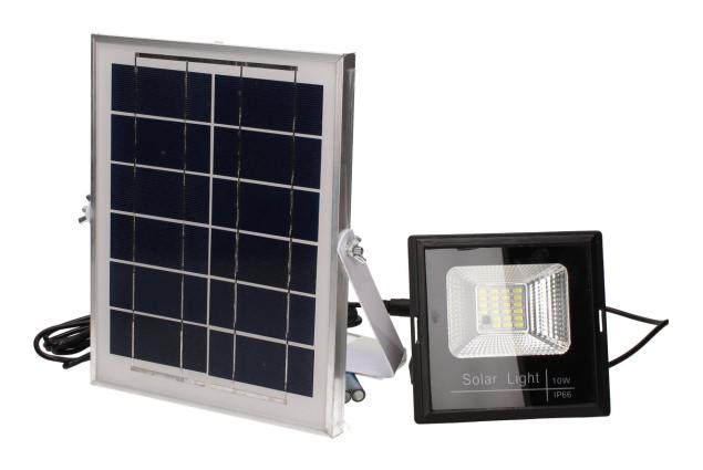 Foto 10 - Solární systém LED reflektor 10W s dálkovým ovladačem