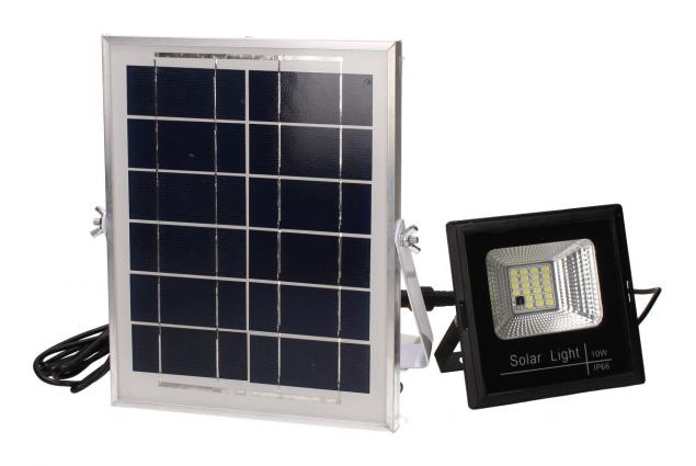 Foto 11 - Solární systém LED reflektor 10W s dálkovým ovladačem