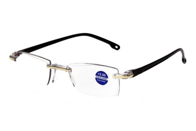 Foto 5 - Dioptrické brýle s antireflexní vrstvou Zlaté +2,50