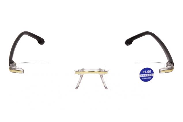 Foto 3 - Dioptrické brýle s antireflexní vrstvou Zlaté +1,00