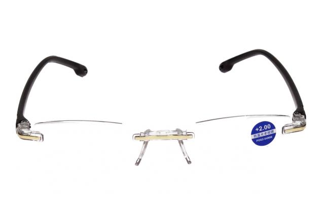 Foto 3 - Dioptrické brýle s antireflexní vrstvou Zlaté +2,00