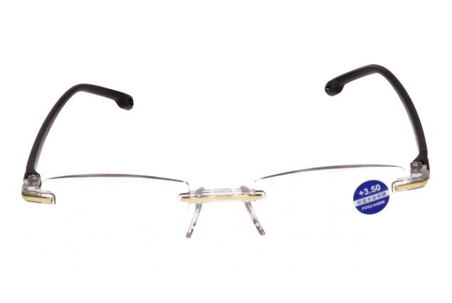 Foto 3 - Dioptrické brýle s antireflexní vrstvou Zlaté +3,50