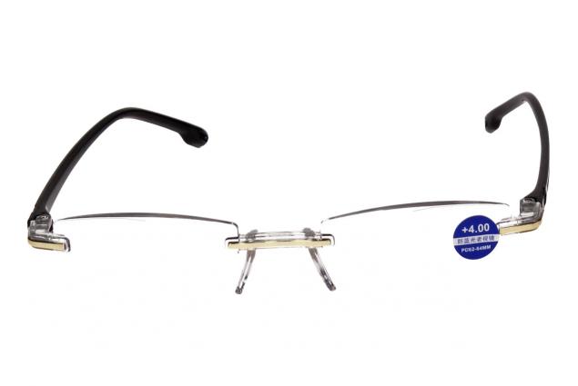 Foto 3 - Dioptrické brýle s antireflexní vrstvou Zlaté +4,00
